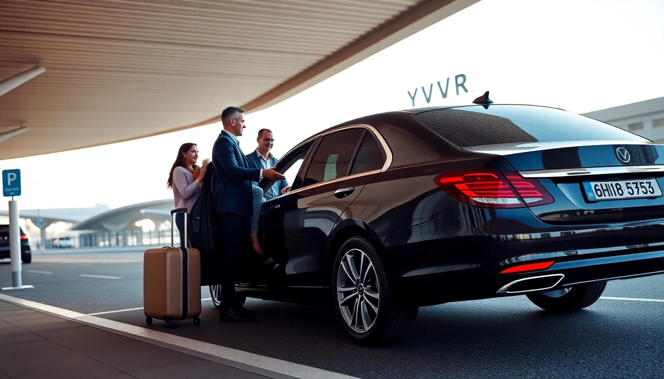Experience a seamless Vancouver airport pick up with a professional driver welcoming travelers.