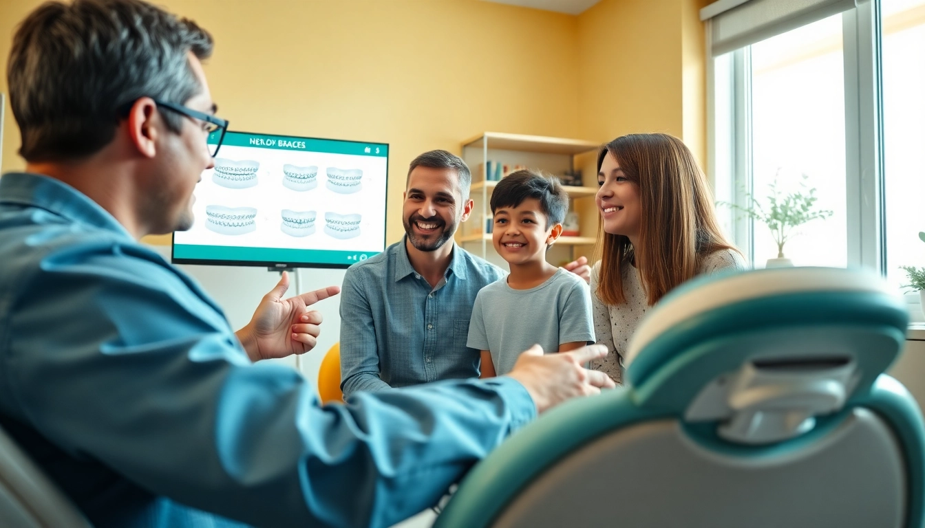 Consulting about braces Myrtle Beach in a welcoming orthodontic office environment.
